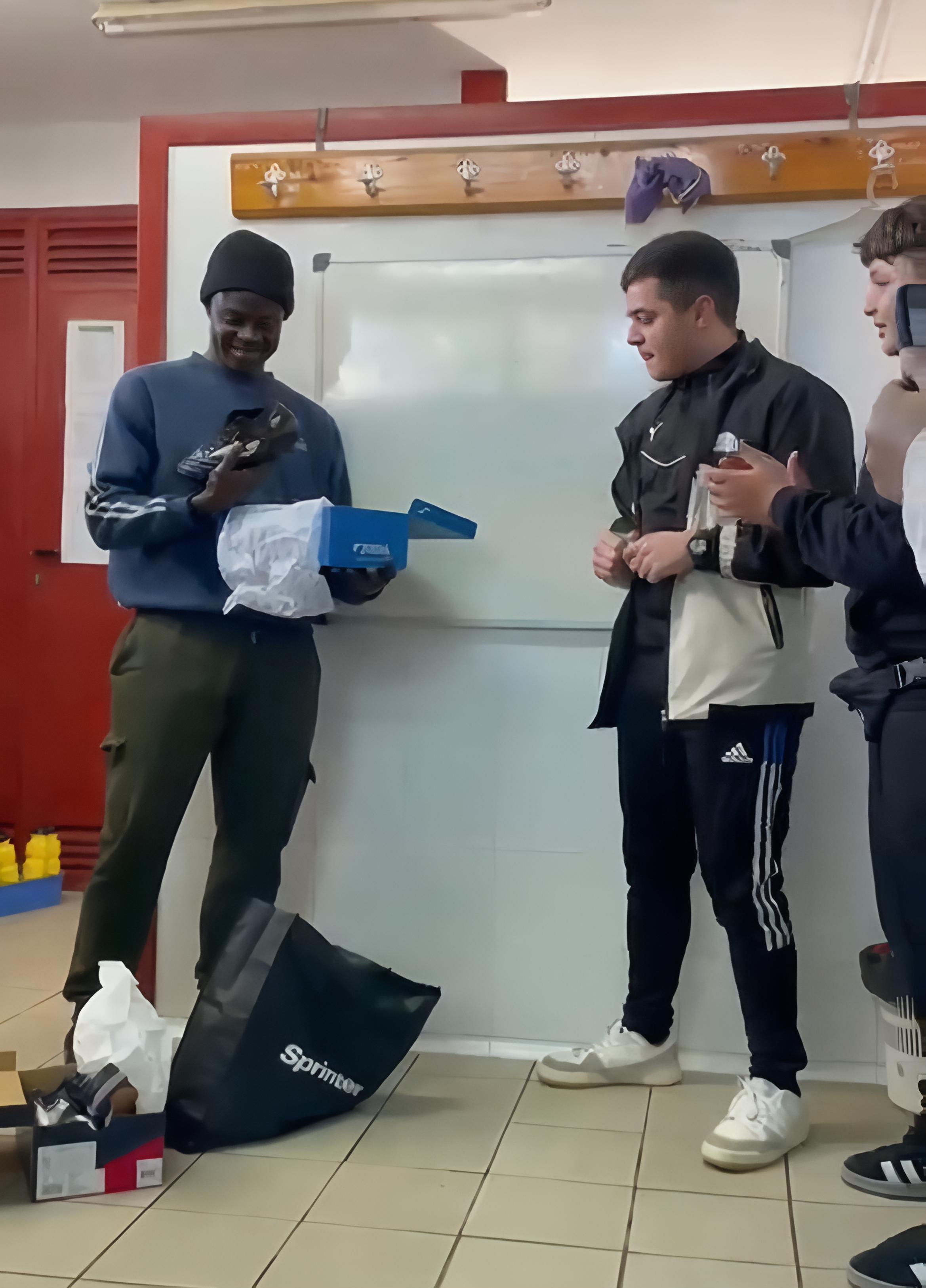 El equipo de fútbol