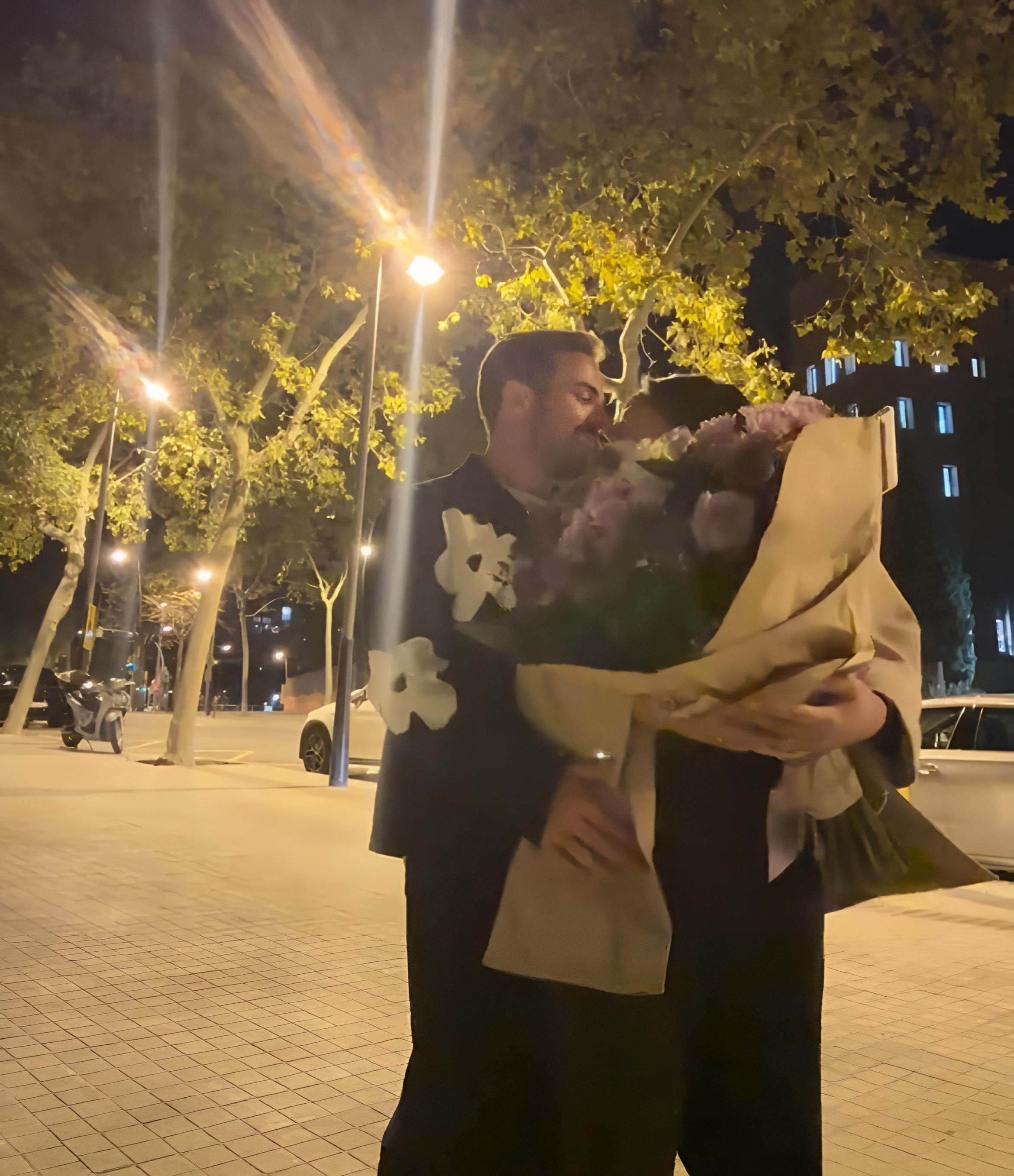 Pareja se encuentra a Messi